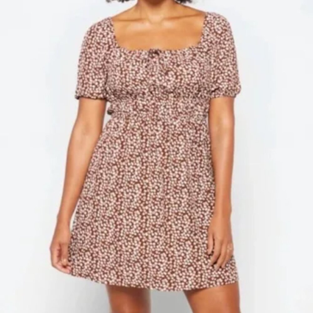 Floral Square Neck Dress - Stich Fix